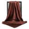 Elegant 354in Satin Silk Square Hijab Scarf Solid Color Muslim Headscarf Turban Wrap 8