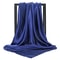 Elegant 354in Satin Silk Square Hijab Scarf Solid Color Muslim Headscarf Turban Wrap 13