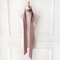 748in Narrow Long Chiffon Scarf Solid Color Hair Ribbon Bag Tie Choker Streamer 20