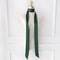 748in Narrow Long Chiffon Scarf Solid Color Hair Ribbon Bag Tie Choker Streamer 13