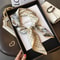 276in Luxury SilkFeel Square Scarf Soft Satin Hairband Neckerchief Bag Ribbon 5