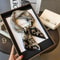 276in Luxury SilkFeel Square Scarf Soft Satin Hairband Neckerchief Bag Ribbon 11