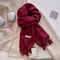 787in Luxury Winter Wool Blend Pashmina Scarf Thick CashmereFeel Womens Shawl Wrap 2024 13