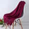Designer Cashmere Feel Tassel Scarf Solid Autumn Winter Pashmina Shawl Wrap 8