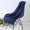 Designer Cashmere Feel Tassel Scarf Solid Autumn Winter Pashmina Shawl Wrap 13