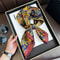 Elegant Lightweight Square Silk Scarf Breathable Womens Neck Hair Wrap 17
