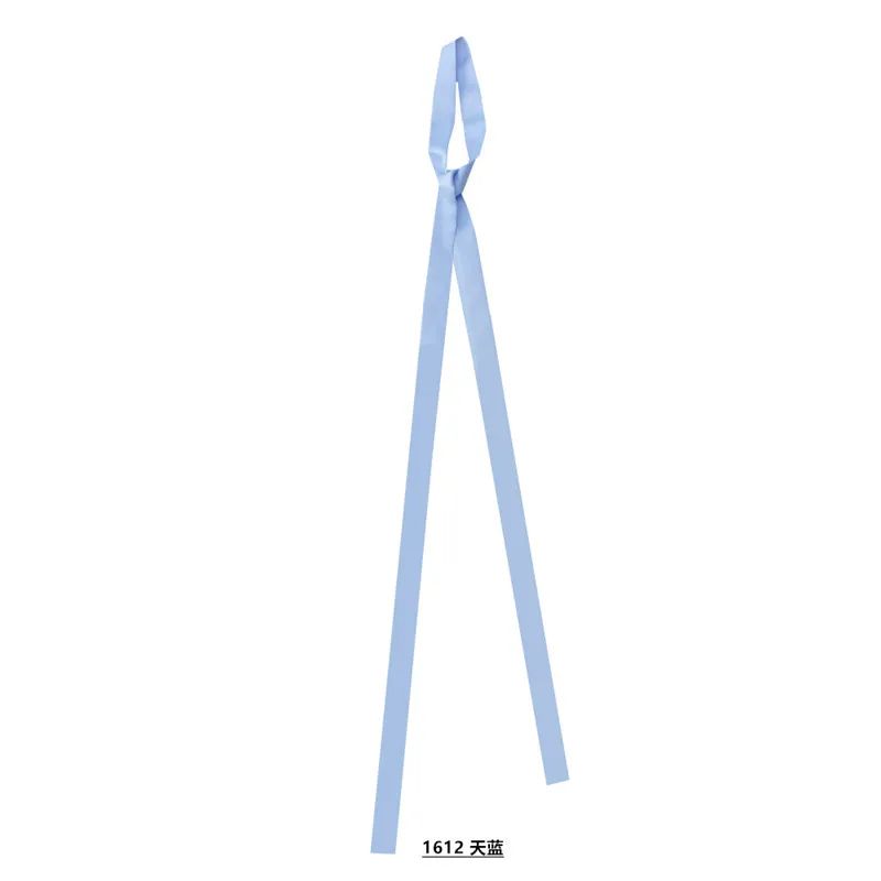 Luxury Solid Color Silk Skinny Scarf Designer Bag Handle Wrap Hair Ribbon 17