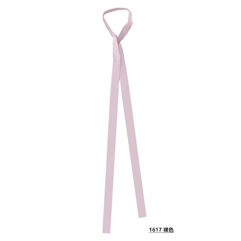 Luxury Solid Color Silk Skinny Scarf Designer Bag Handle Wrap Hair Ribbon 22