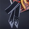 Luxury Animal Print Silk Skinny Scarf Designer Bag Ribbon Fashion Hair Tie 17