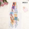 Horse Print Skinny Silk Scarf For Women Luxury Designer Bag Hair Tie Ribbon 7