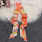 Horse Print Skinny Silk Scarf For Women Luxury Designer Bag Hair Tie Ribbon 29