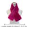 Plush Cross Faux Rabbit Fur Scarf For Women Soft Winter Neck Warmer Collar 4