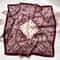Paisley Print Satin Square Scarf For Women Lightweight SilkFeel Neck Head Bandana 4