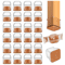 Square Furniture Leg Protectors NonSlip Silicone Pads For Hardwood Tile Floors 0