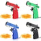 Mini Rubber Band Shooter Keychain Gun Set 60 Pcs Fidget Party Favor Pack For Kids 4