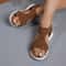 Womens Lightweight Mesh Wedge Sandals Open Toe Summer Beach SlipOn Shoes 9