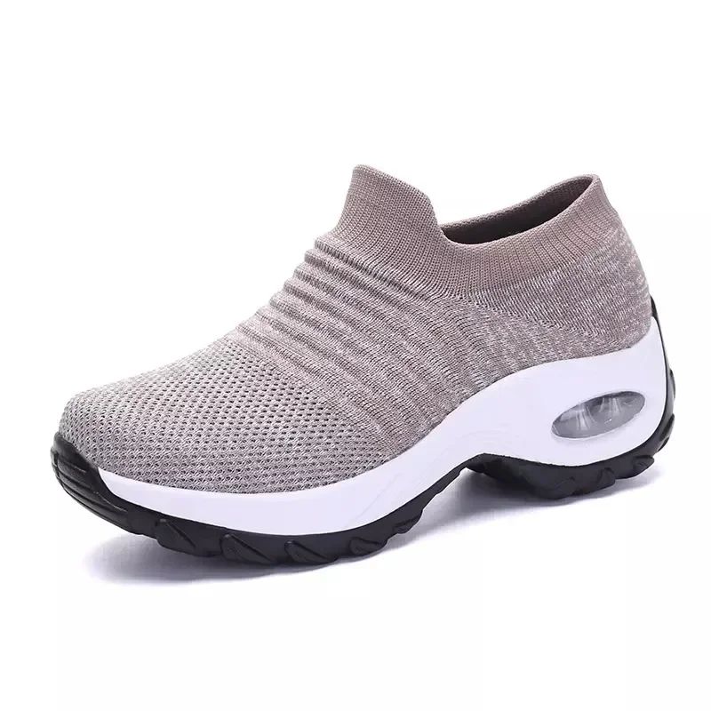 Womens Orthopedic Platform Sneakers NonSlip Casual Comfort Walking Shoes 11