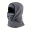 Winter TwoLayer Balaclava Hat With Integrated Head Cover Thermal Outdoor Face Neck Warmer 3