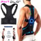 Magnetic Therapy Posture Corrector Belt Adjustable Shoulder Back Support Brace 0