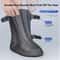Reusable Waterproof PVC Shoe Covers High Top Rain Snow Boot Protectors For Outdoor Wear 0