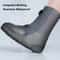 Reusable Waterproof PVC Shoe Covers High Top Rain Snow Boot Protectors For Outdoor Wear 2