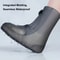 Reusable Waterproof PVC Shoe Covers High Top Rain Snow Boot Protectors For Outdoor Wear 2