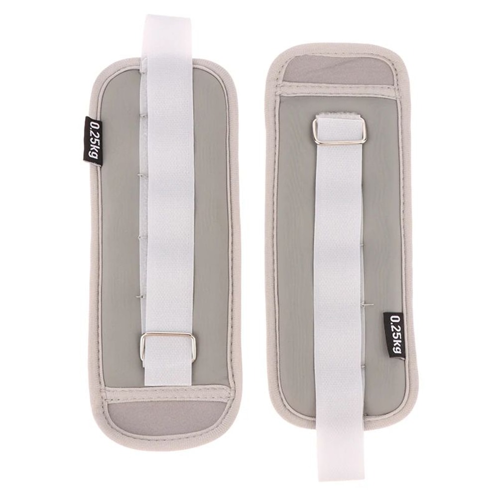 Adjustable Ankle Weights 055 Lb Pair Portable Leg Arm Strength Training Straps For Fitness Physi 8