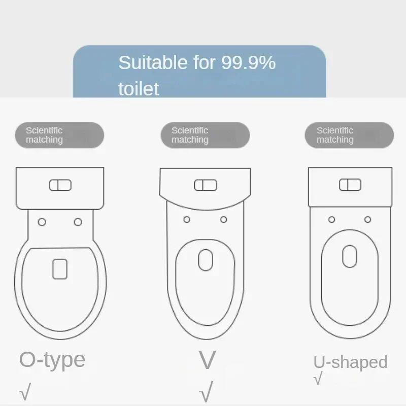 Winter Warm Toilet Seat Cover Cushion Thick Soft Washable Bathroom Closestool Pad With Handle 5