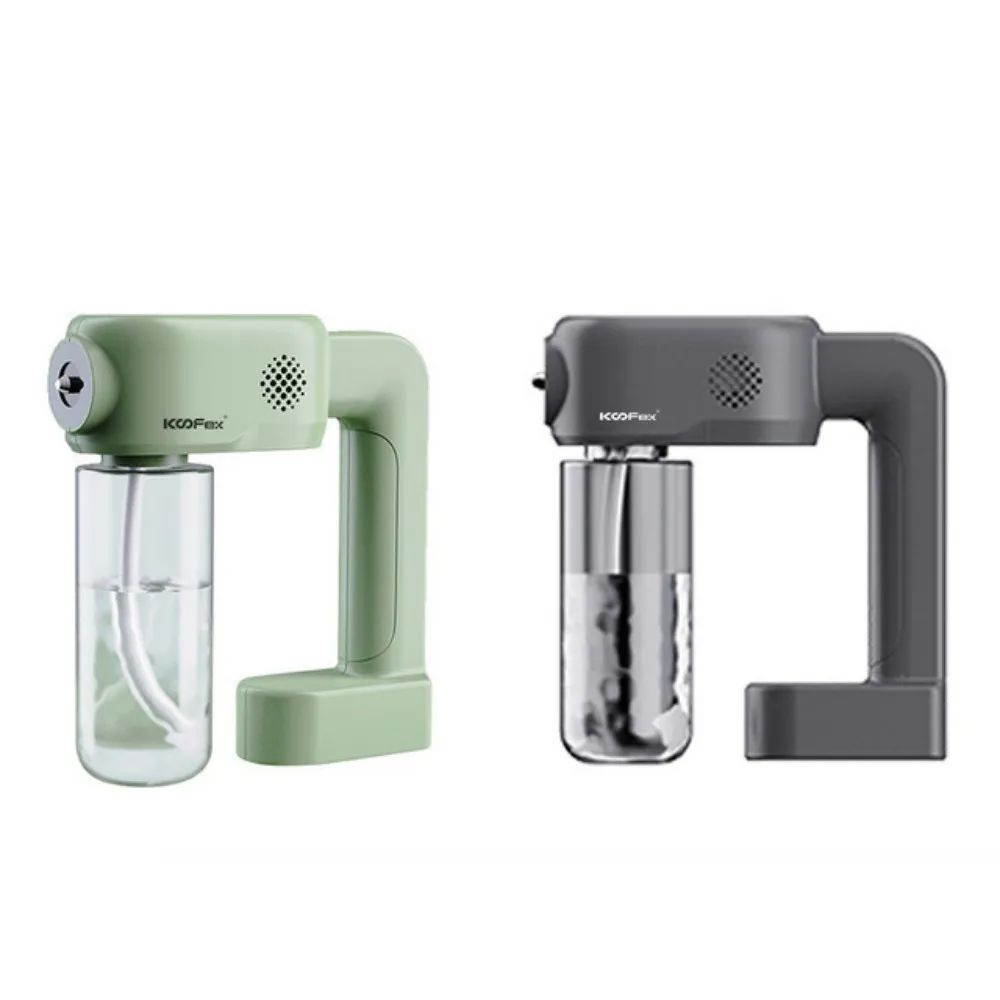 Wireless Nano Spray Sanitizer Gun With UV Blue Light Portable Disinfection Sterilization Mist Spr 1