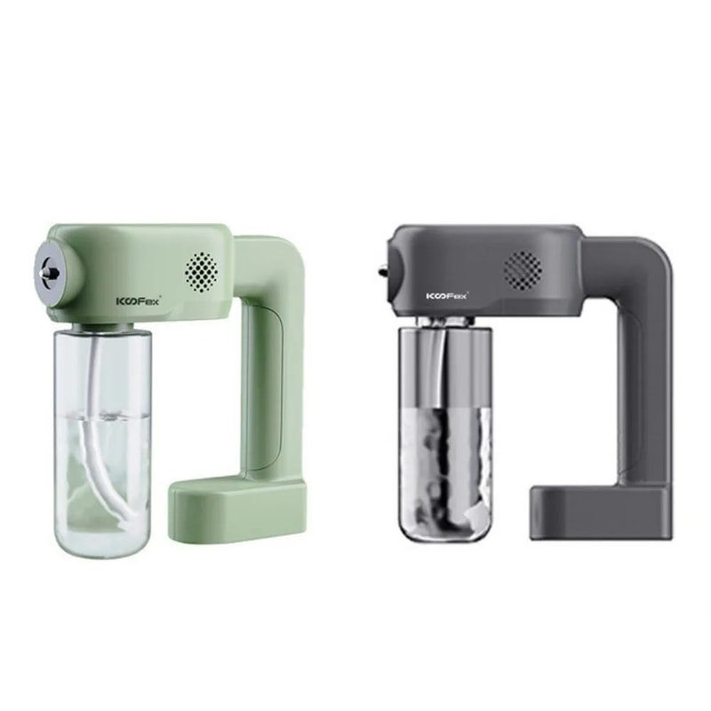 Wireless Nano Spray Sanitizer Gun With UV Blue Light Portable Disinfection Sterilization Mist Spr 1