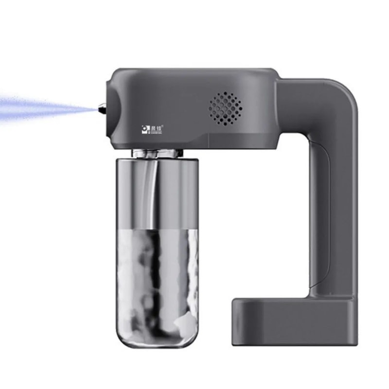 Wireless Nano Spray Sanitizer Gun With UV Blue Light Portable Disinfection Sterilization Mist Spr 4