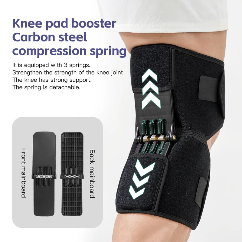 Knee Joint Booster Support Brace Outdoor Mountaineering Patella Protection Leg Assist 3
