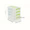 4Layer Stackable Transparent Storage Box With Partitioned Drawers MultiCompartment Organizer 3