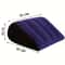 Inflatable PVC Flocking Wedge Pillow Soft Triangle Cylinder Support Cushion 6
