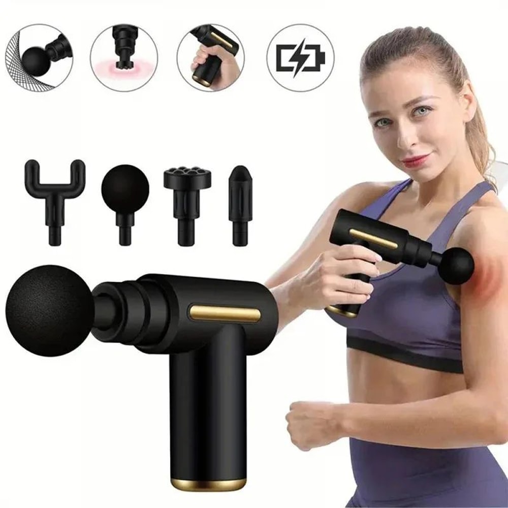 TheraPulse Pro Deep Tissue Massage Gun Professional Electric Muscle Relaxation Fascia Recovery De