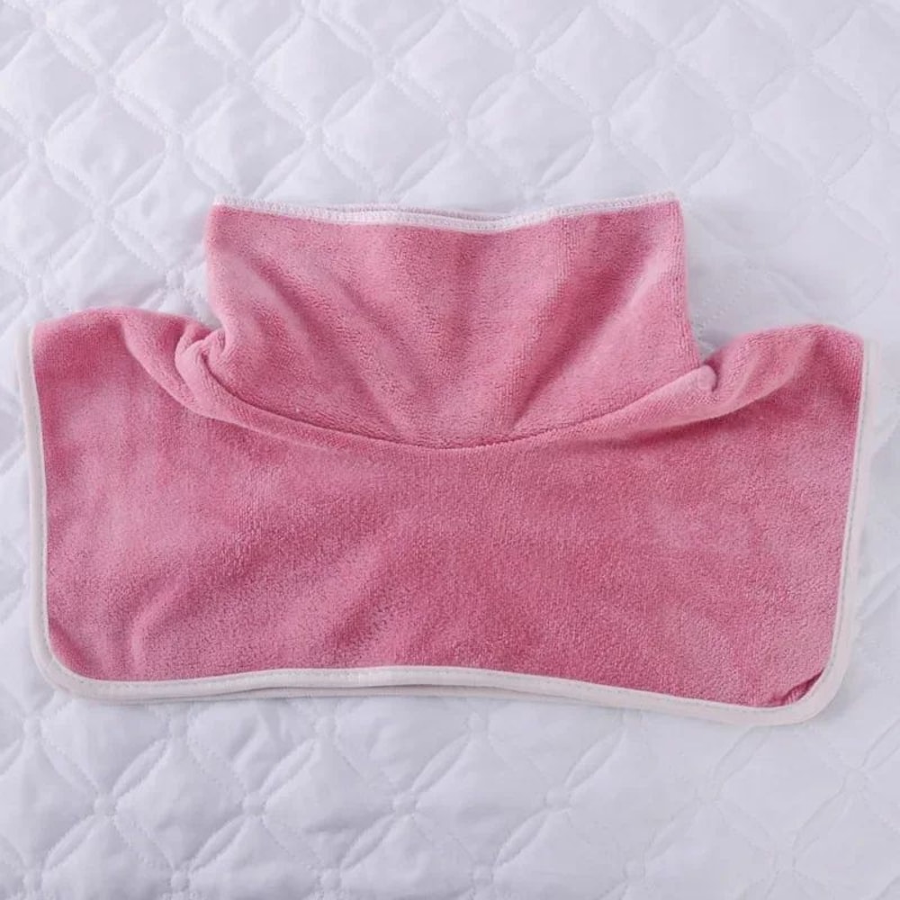 VelvaSpa Square Face Cradle Towel Thickened Velvet SPA Massage Table Cover With Breath Hole 4