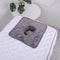 VelvaSpa Square Face Cradle Towel Thickened Velvet SPA Massage Table Cover With Breath Hole 12