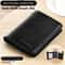 Genuine Leather Men Wallet RFID AntiTheft Trifold With ID Window 11