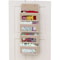 SpaceNest 4Tier OvertheDoor Hanging Organizer Fabric Storage Bag For Underwear Socks Small Items 3