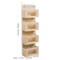 SpaceNest 4Tier OvertheDoor Hanging Organizer Fabric Storage Bag For Underwear Socks Small Items 5