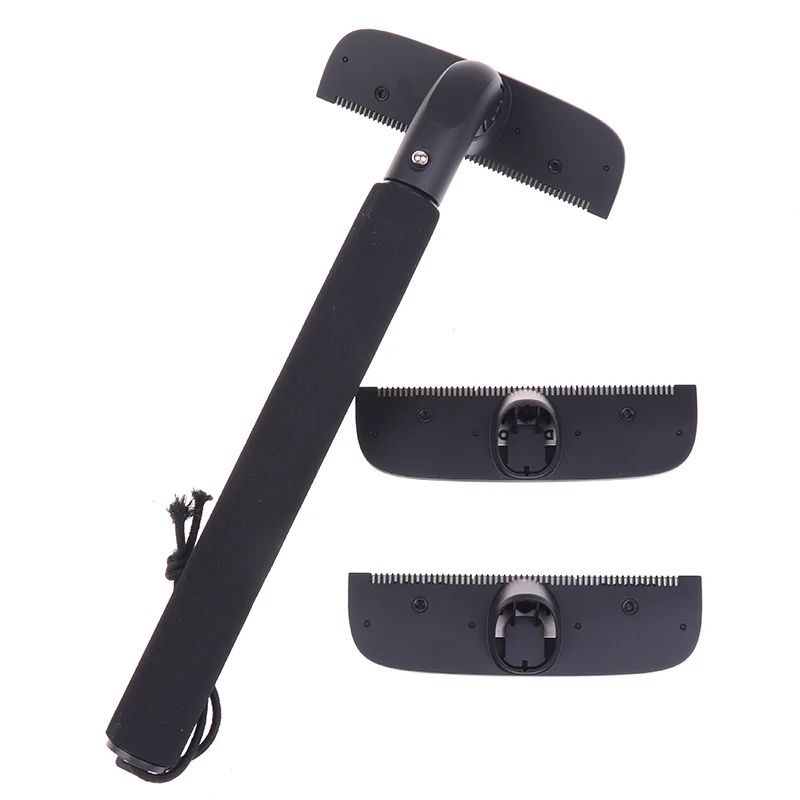 FlexReach Pro Adjustable Back Hair Shaver Extendable Mens Back Razor Body Trimmer 3