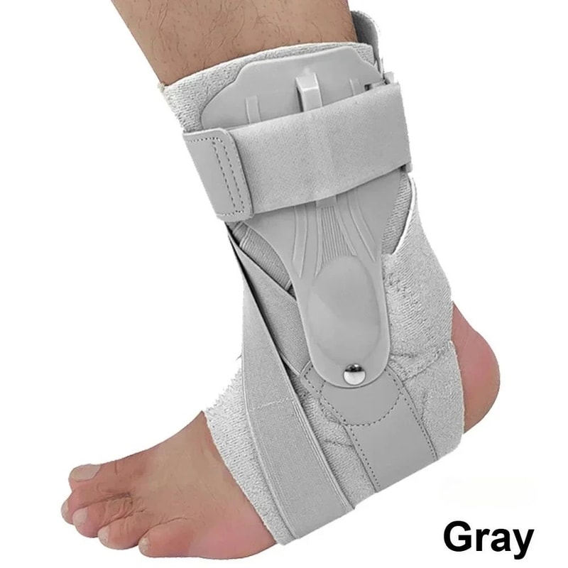 StabiliStep Ankle Brace With Side Stabilizers Adjustable Sprain Support Tendonitis Recovery Splin 7