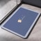 AquaStone QuickDry Diatomite Bath Mat Absorbent AntiSlip Bathroom Floor Rug 8