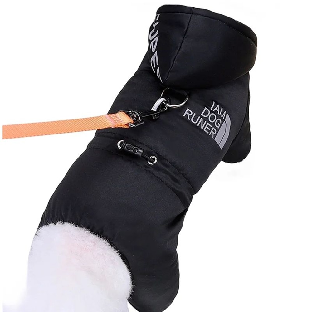 FrostPaws Thicken Waterproof Dog Jumpsuit Warm Winter Hoodie Coat For Small Dogs 0