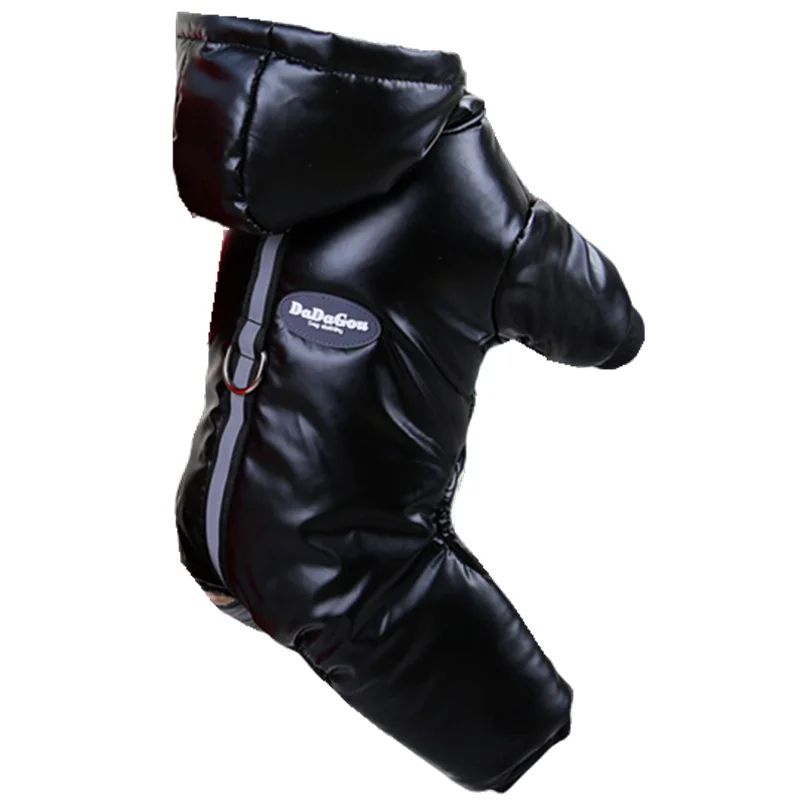 FrostPaws Thicken Waterproof Dog Jumpsuit Warm Winter Hoodie Coat For Small Dogs 7