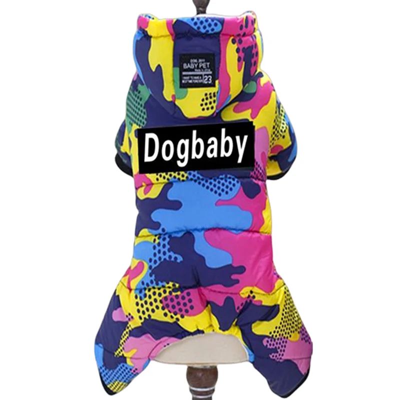 FrostPaws Thicken Waterproof Dog Jumpsuit Warm Winter Hoodie Coat For Small Dogs 13