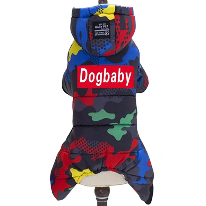 FrostPaws Thicken Waterproof Dog Jumpsuit Warm Winter Hoodie Coat For Small Dogs 14