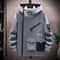 AeroFlex Mens Hooded Pilot Jacket ZipUp Baseball Style Streetwear Coat 2