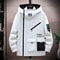 AeroFlex Mens Hooded Pilot Jacket ZipUp Baseball Style Streetwear Coat 8