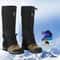 Waterproof Oxford Long Tube Leg Gaiters Reusable Rain Snow Pants Covers For Hiking Skiing Cyclin 1